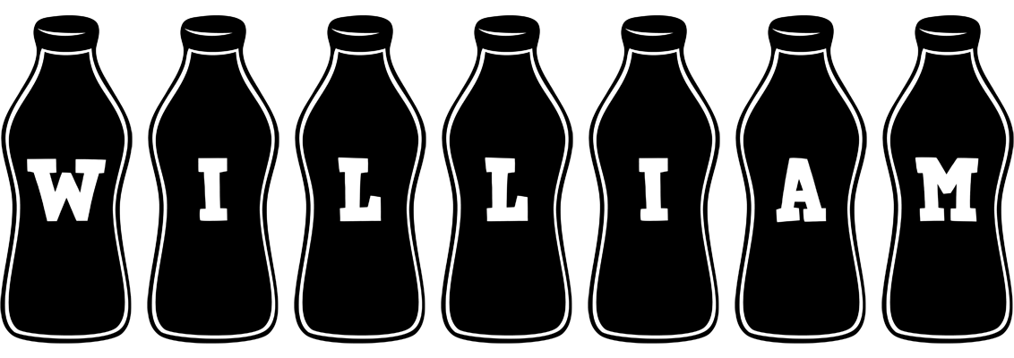 William bottle logo