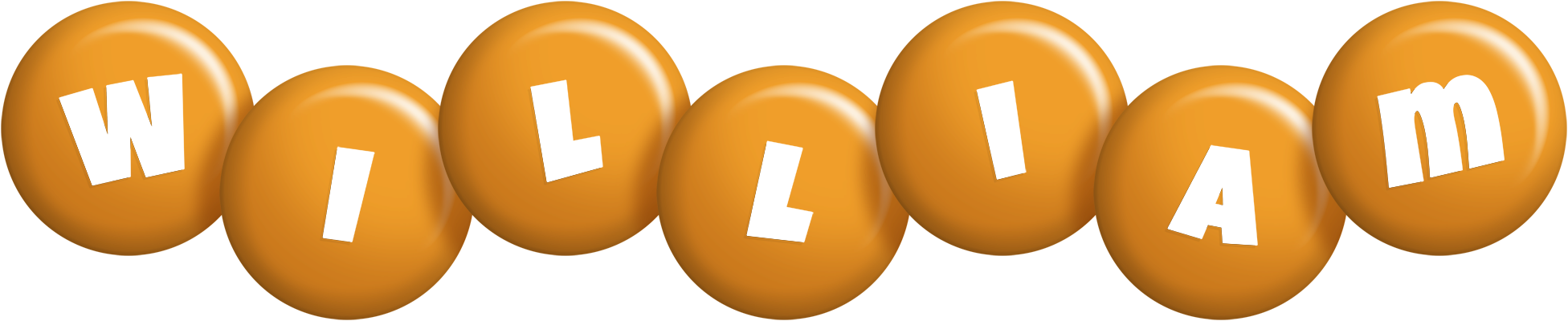 William candy-orange logo
