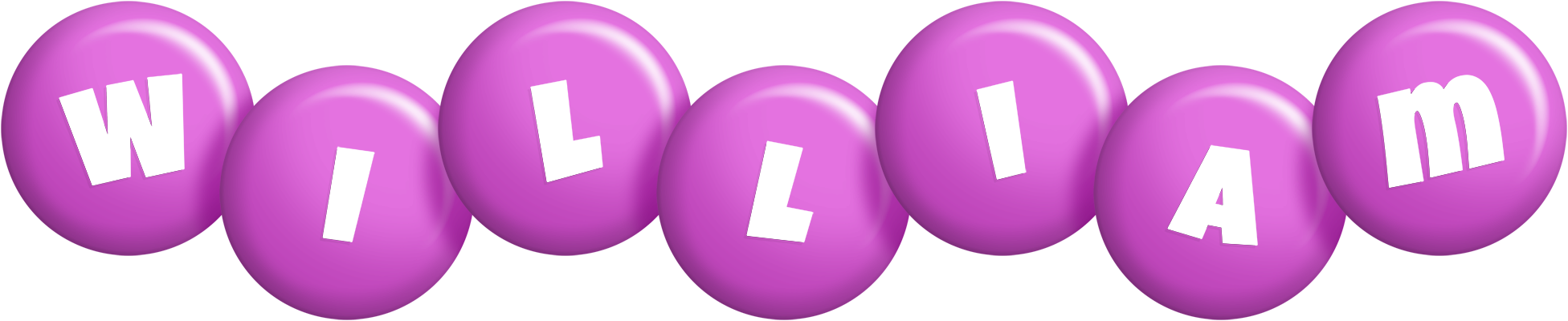 William candy-purple logo