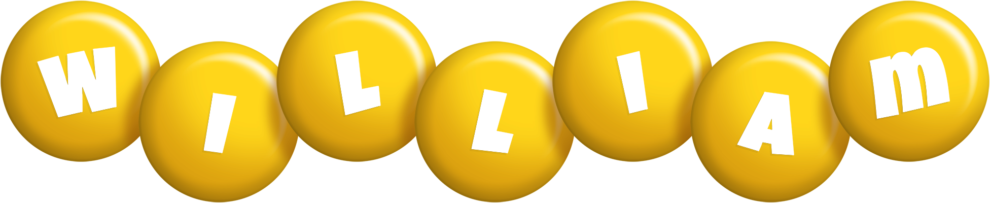 William candy-yellow logo