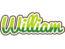 William golfing logo