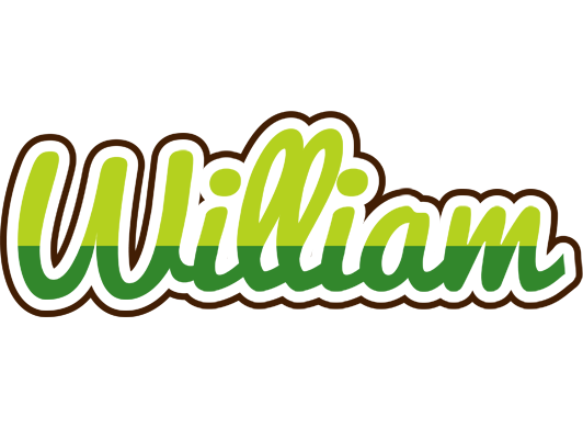 William golfing logo