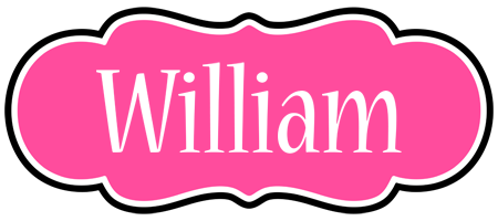 William invitation logo