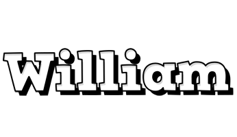 William snowing logo