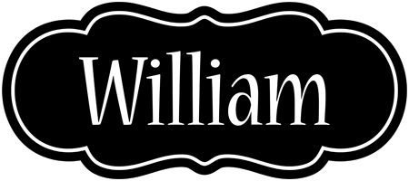 William welcome logo