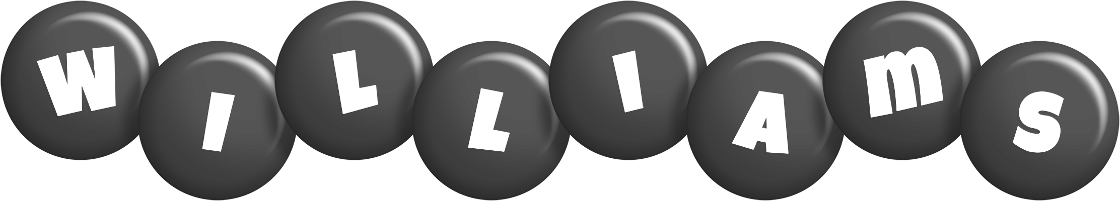 Williams candy-black logo