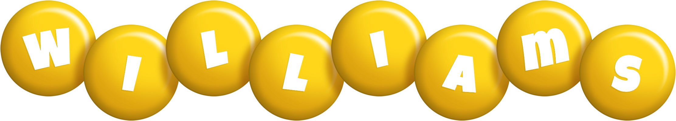Williams candy-yellow logo