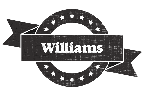 Williams grunge logo