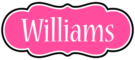 Williams invitation logo