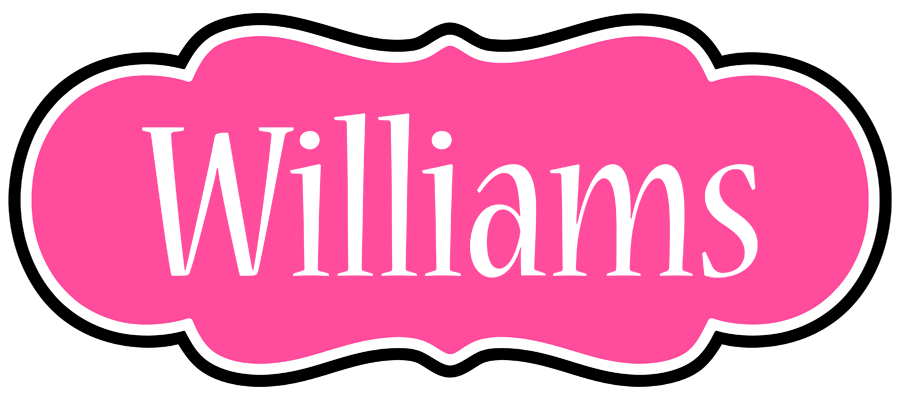 Williams invitation logo
