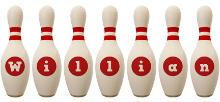 Willian bowling-pin logo