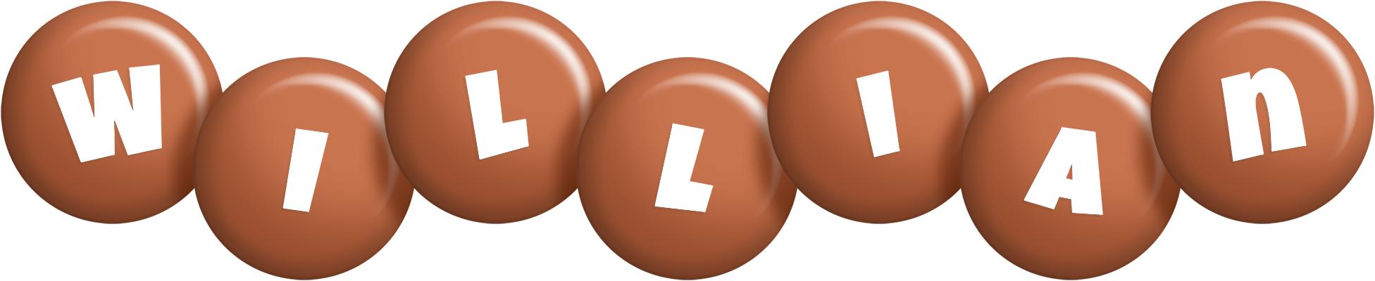 Willian candy-brown logo