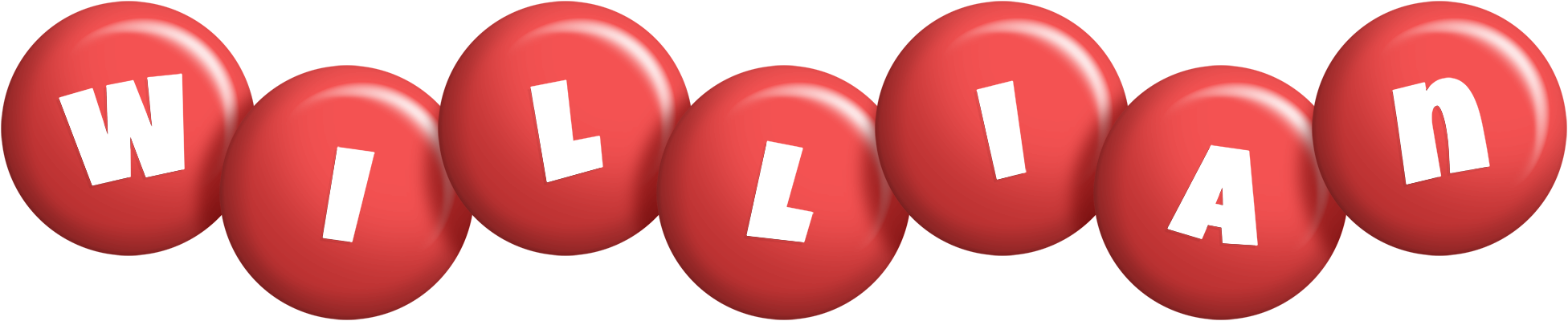 Willian candy-red logo