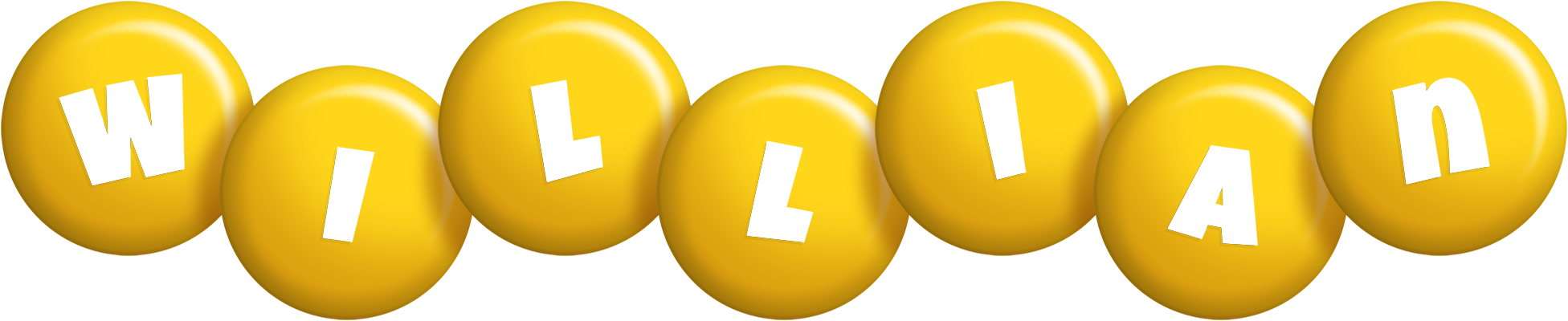 Willian candy-yellow logo