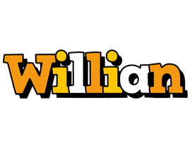 Willian cartoon logo