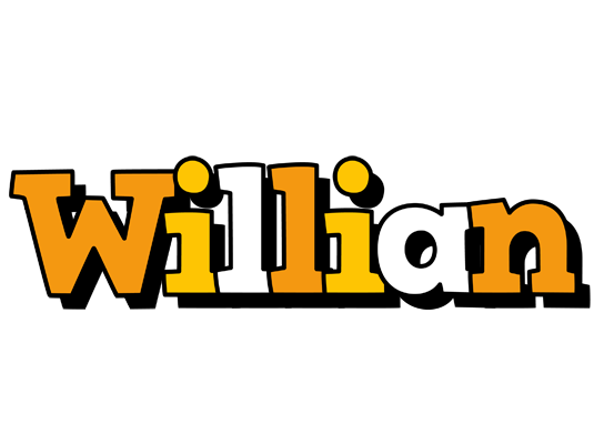 Willian cartoon logo