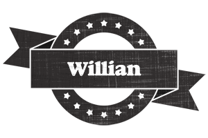 Willian grunge logo