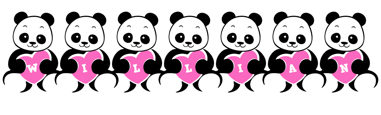 Willian love-panda logo