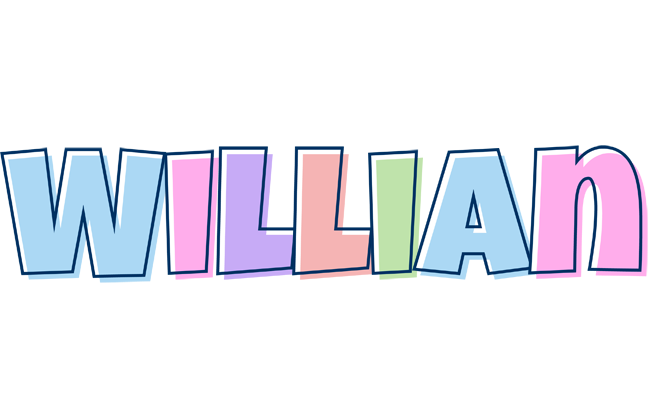 Willian pastel logo