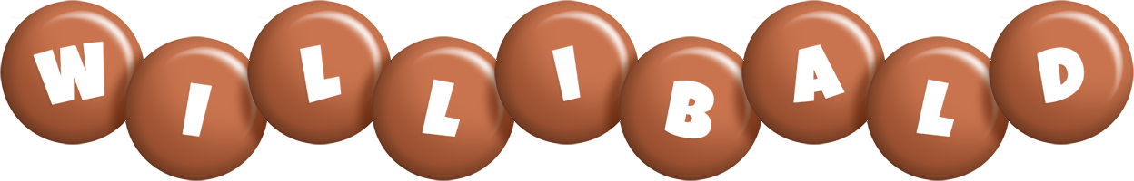 Willibald candy-brown logo