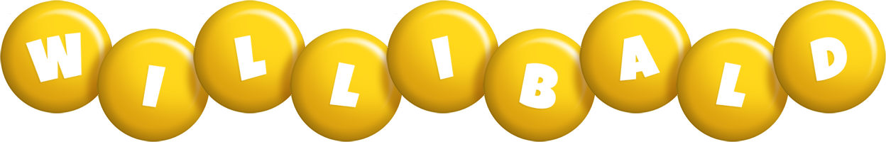 Willibald candy-yellow logo