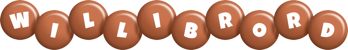 Willibrord candy-brown logo