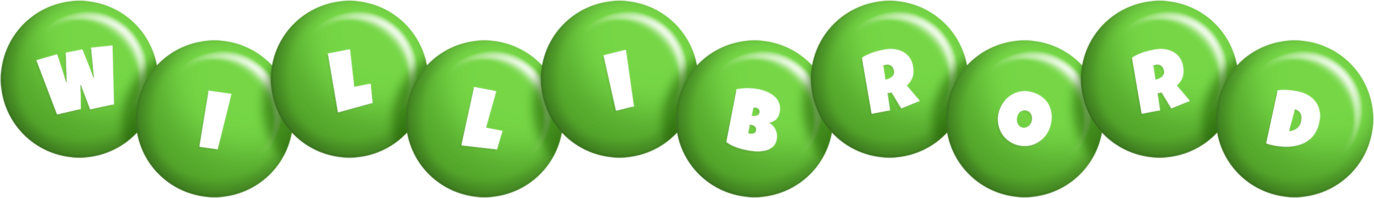 Willibrord candy-green logo