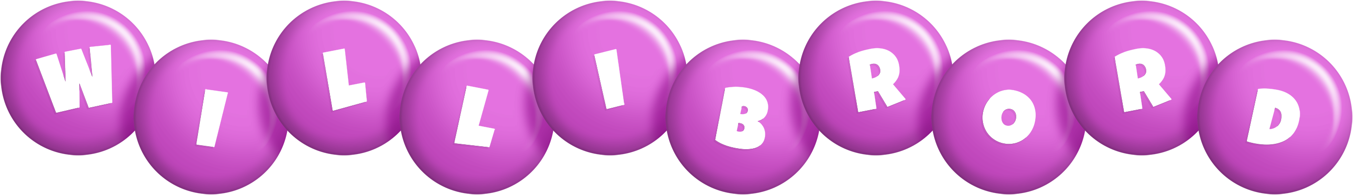 Willibrord candy-purple logo