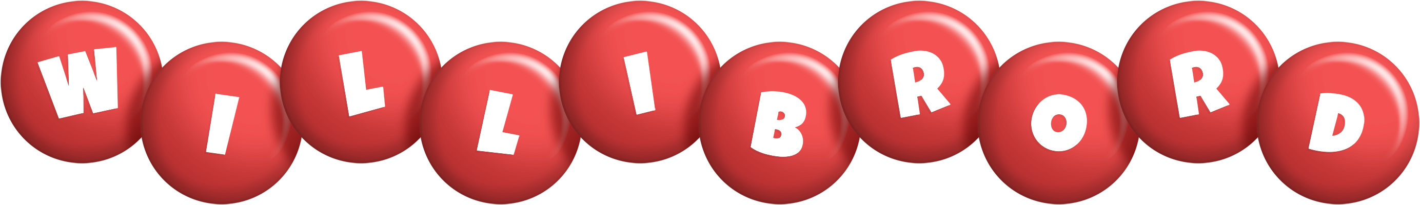 Willibrord candy-red logo