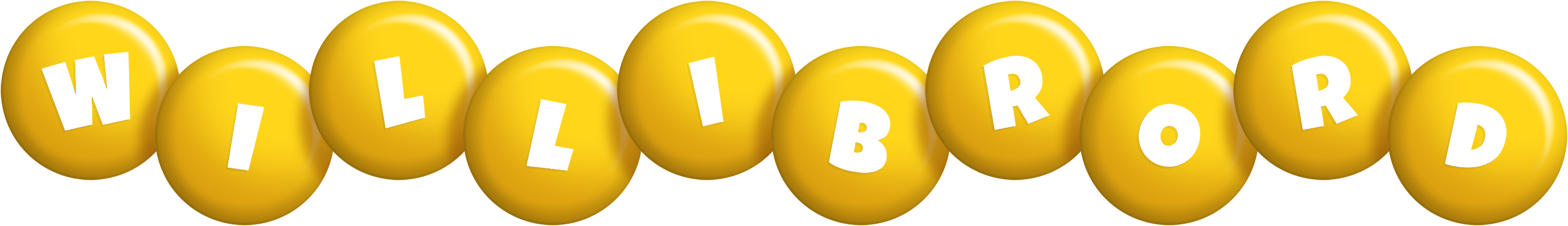 Willibrord candy-yellow logo