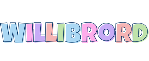 Willibrord pastel logo