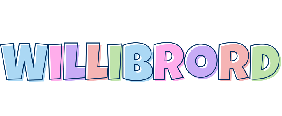 Willibrord pastel logo