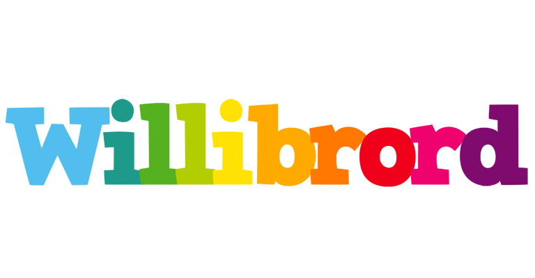 Willibrord rainbows logo