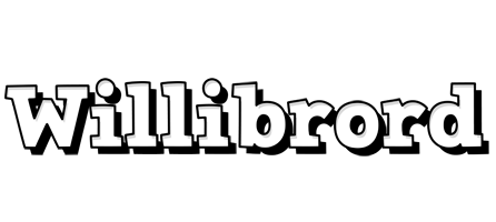 Willibrord snowing logo