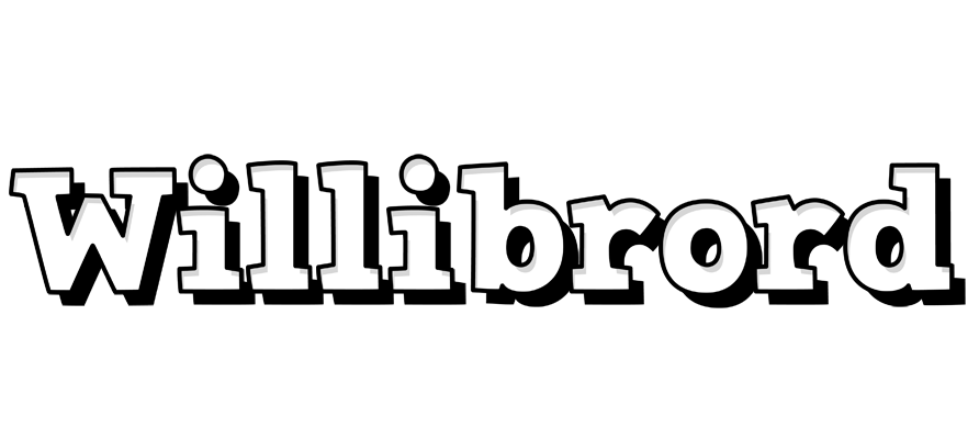 Willibrord snowing logo