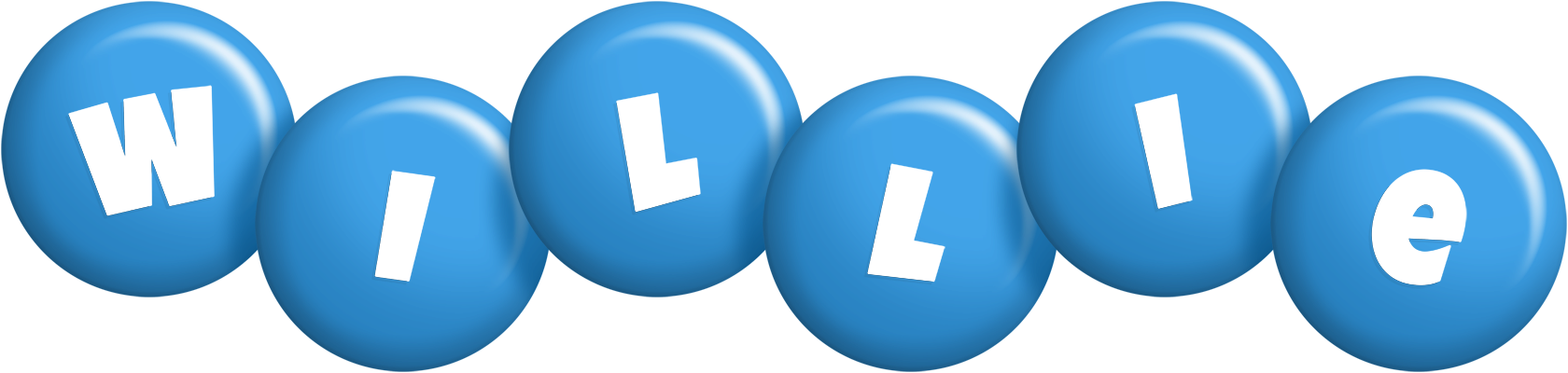 Willie candy-blue logo