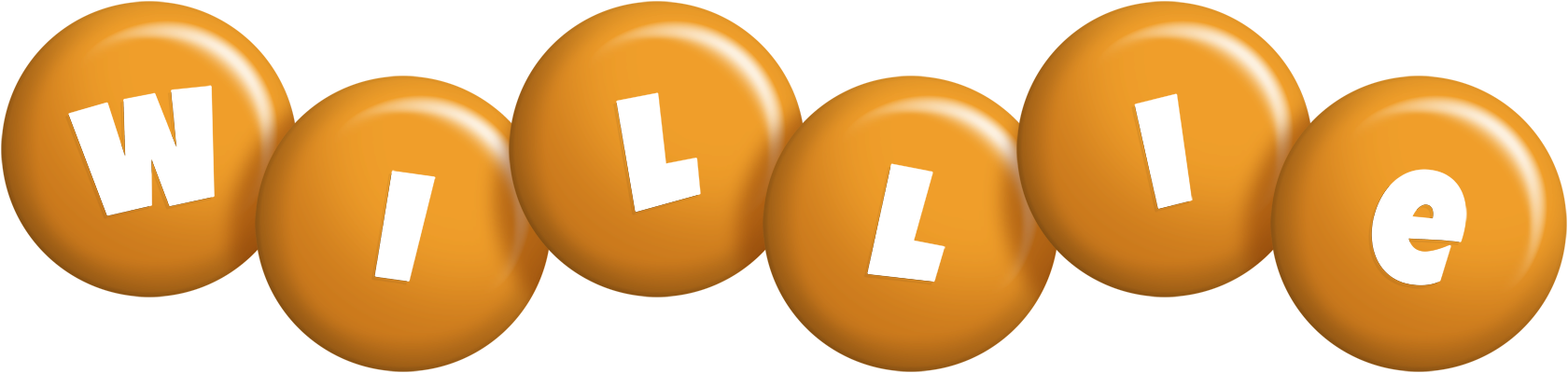 Willie candy-orange logo