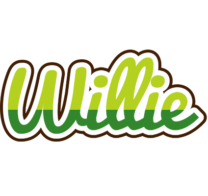Willie golfing logo