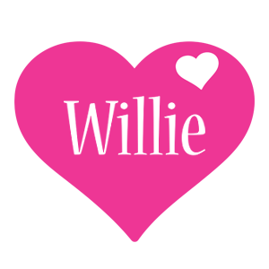 Willie love-heart logo