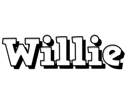 Willie snowing logo