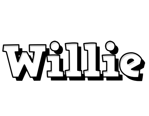Willie snowing logo