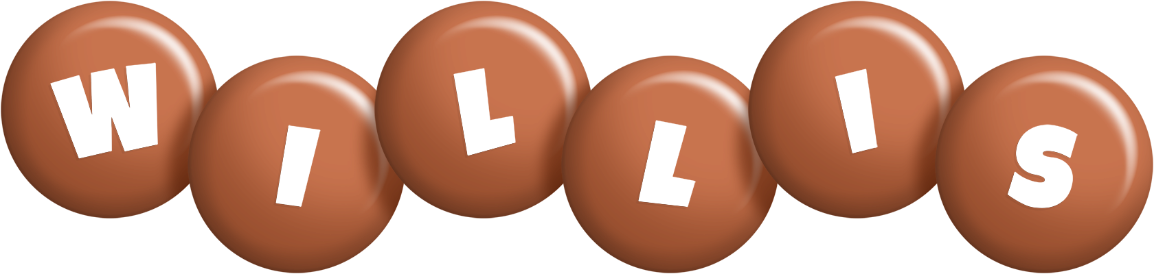 Willis candy-brown logo