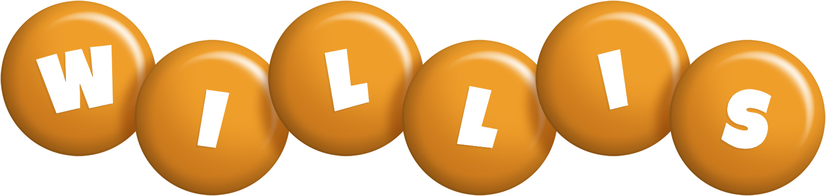 Willis candy-orange logo
