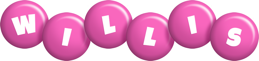 Willis candy-pink logo