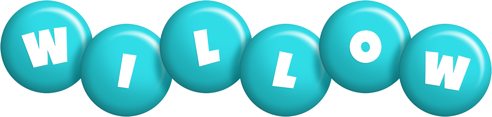 Willow candy-azur logo