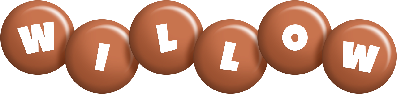 Willow candy-brown logo