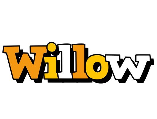 Willow cartoon logo