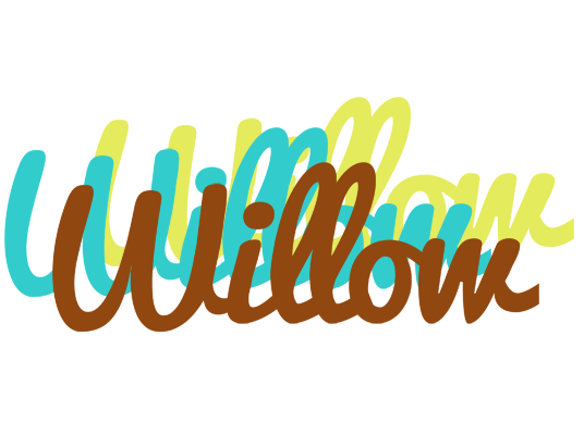 Willow cupcake logo