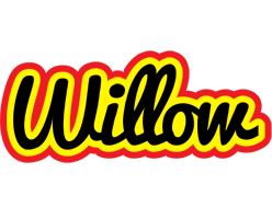 Willow flaming logo