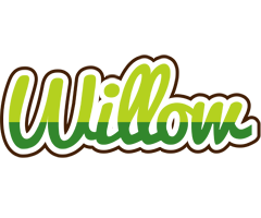 Willow golfing logo